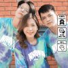 Mẫu áo tie dye màu xanh trẻ trung, năng động