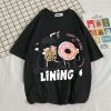 Mẫu áo phông unisex với tông màu đen
