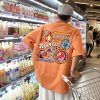 Mẫu áo thun tông màu cam độc đáo