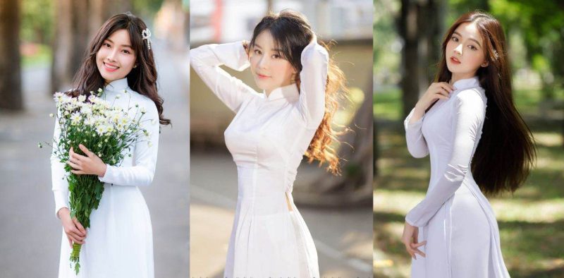 Những mẫu áo dài ngày khai giảng đẹp, nổi bật