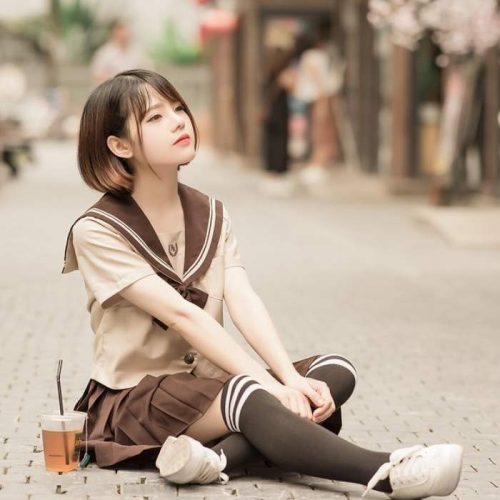 Mẫu đồng phục học sinh thiết kế phong cách Nhật Bản