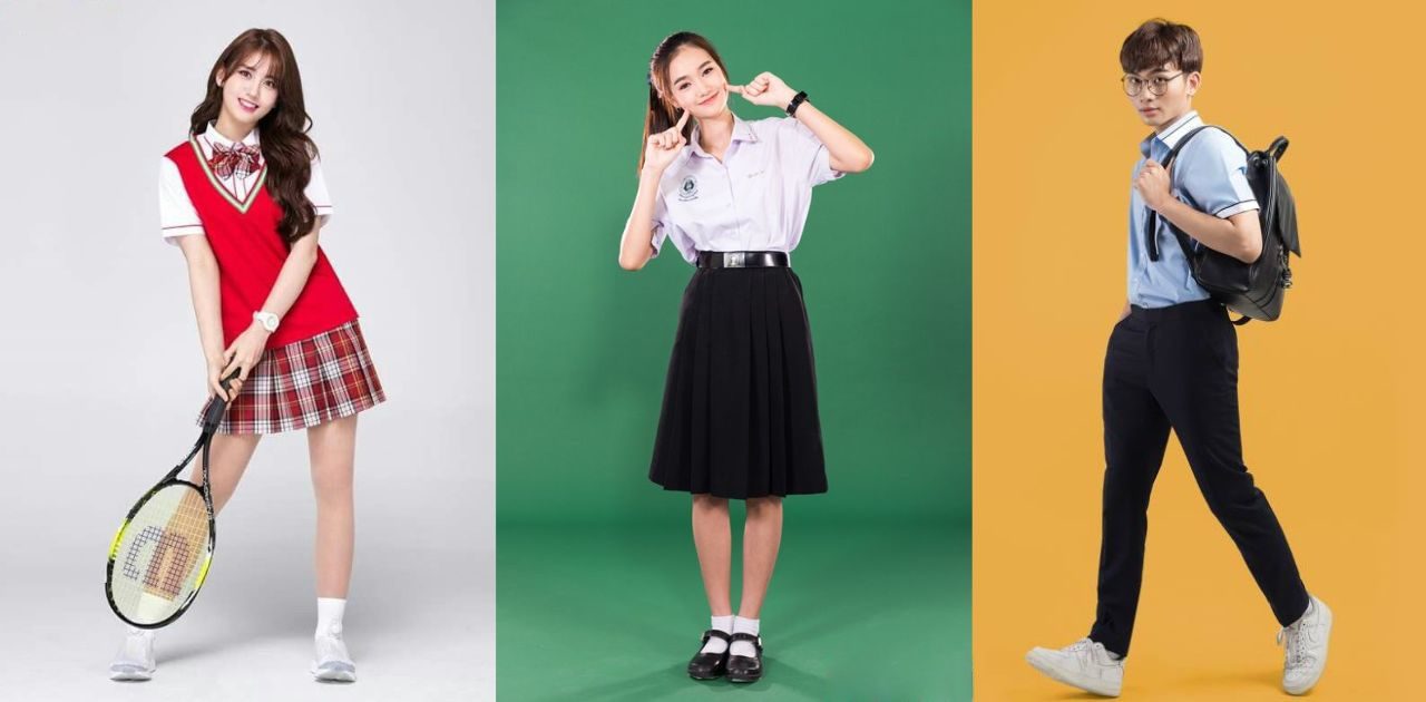 Mẫu đồng phục học sinh đẹp, thiết kế trẻ trung