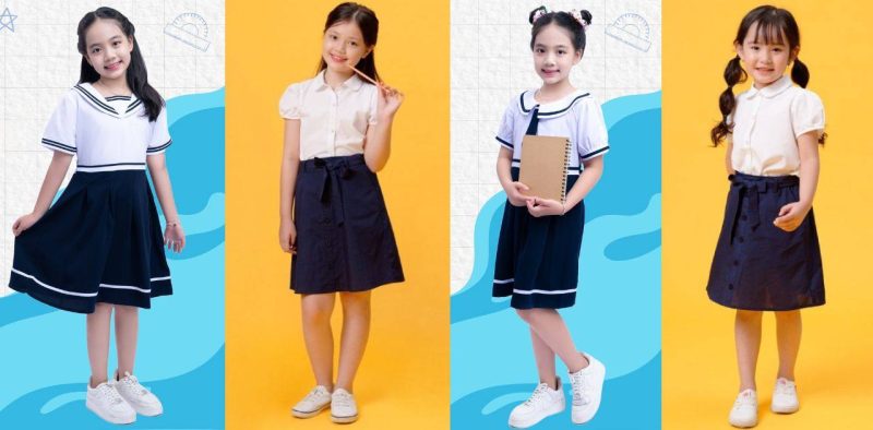Mua quần áo đồng phục học sinh giá tốt, chất lượng tại thương hiệu Hải Anh