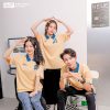 Áo lớp Good Vibes màu vàng cream