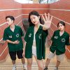 Mẫu Áo Lớp Sơ Mi Hadez Màu Xanh Iris