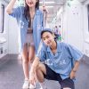 Mẫu Áo Lớp Sơ Mi Hadez Màu Xanh Lam (Hình 2)