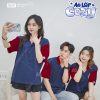 Mẫu áo lớp Cozy Oversize phối tay thuộc BST Cozy