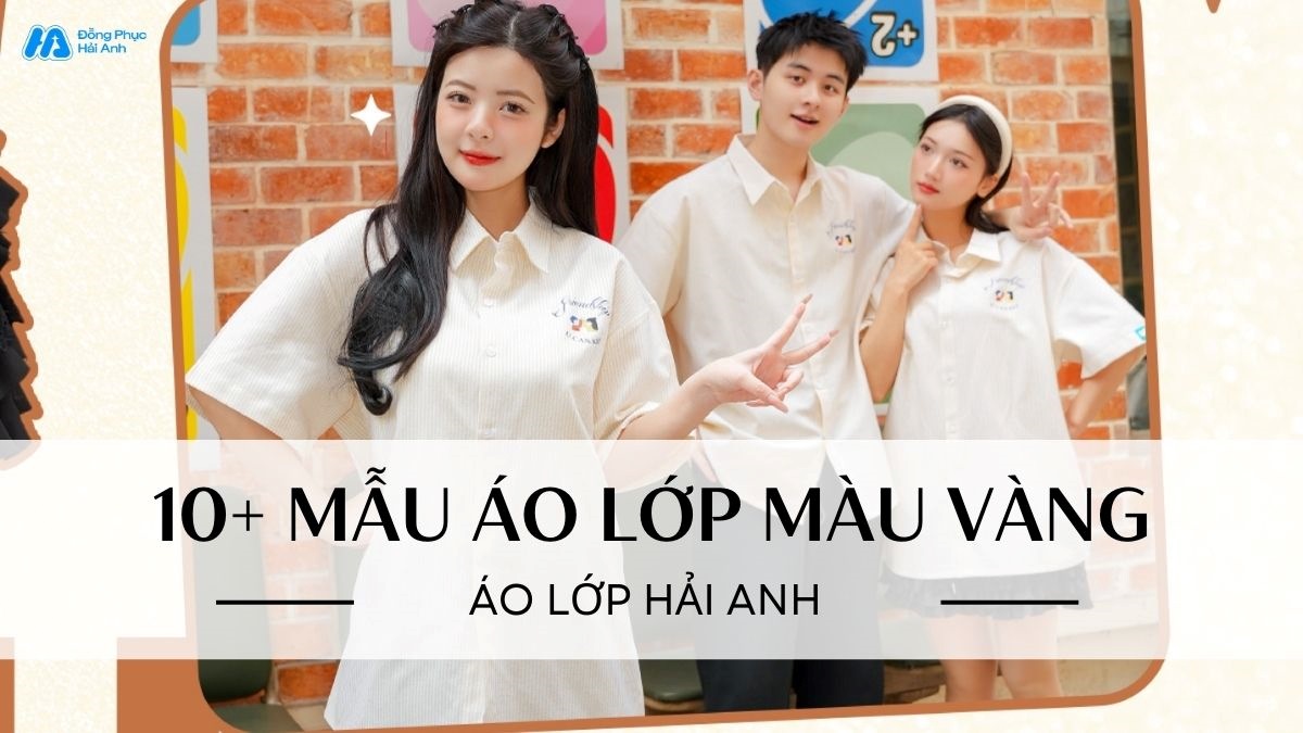 Áo lớp màu vàng