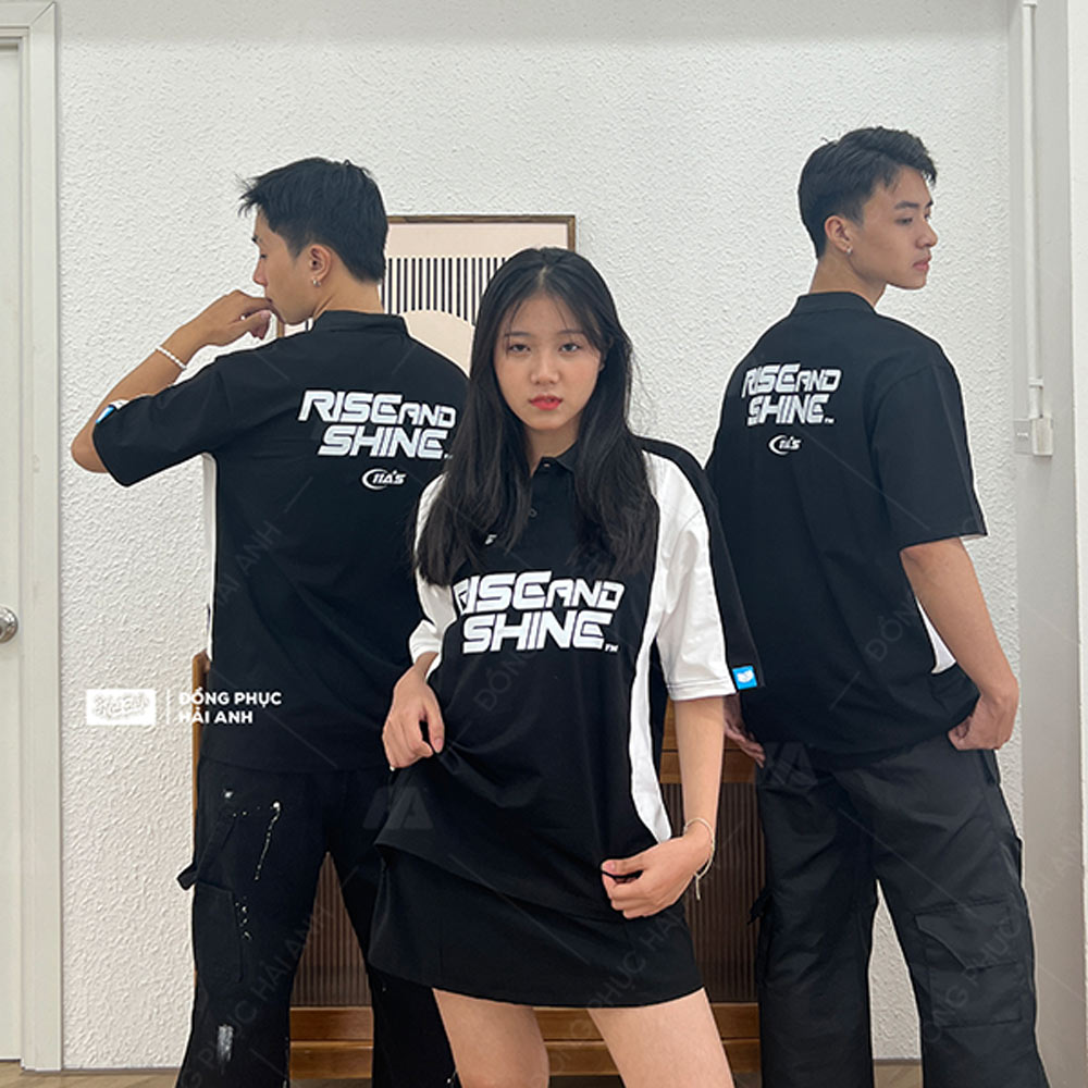 Áo Lớp Wassup Màu Đen