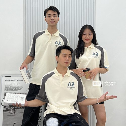 Áo Lớp Wassup Màu Kem Cheese