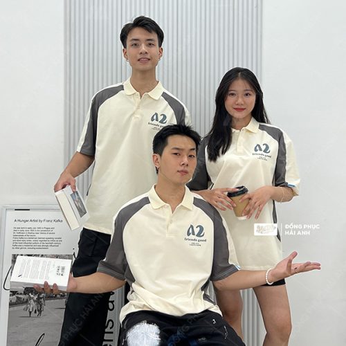 Áo Lớp Wassup Màu Kem Cheese - Hình 1