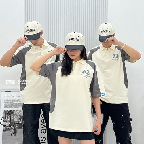 Áo Lớp Wassup Màu Kem Cheese
