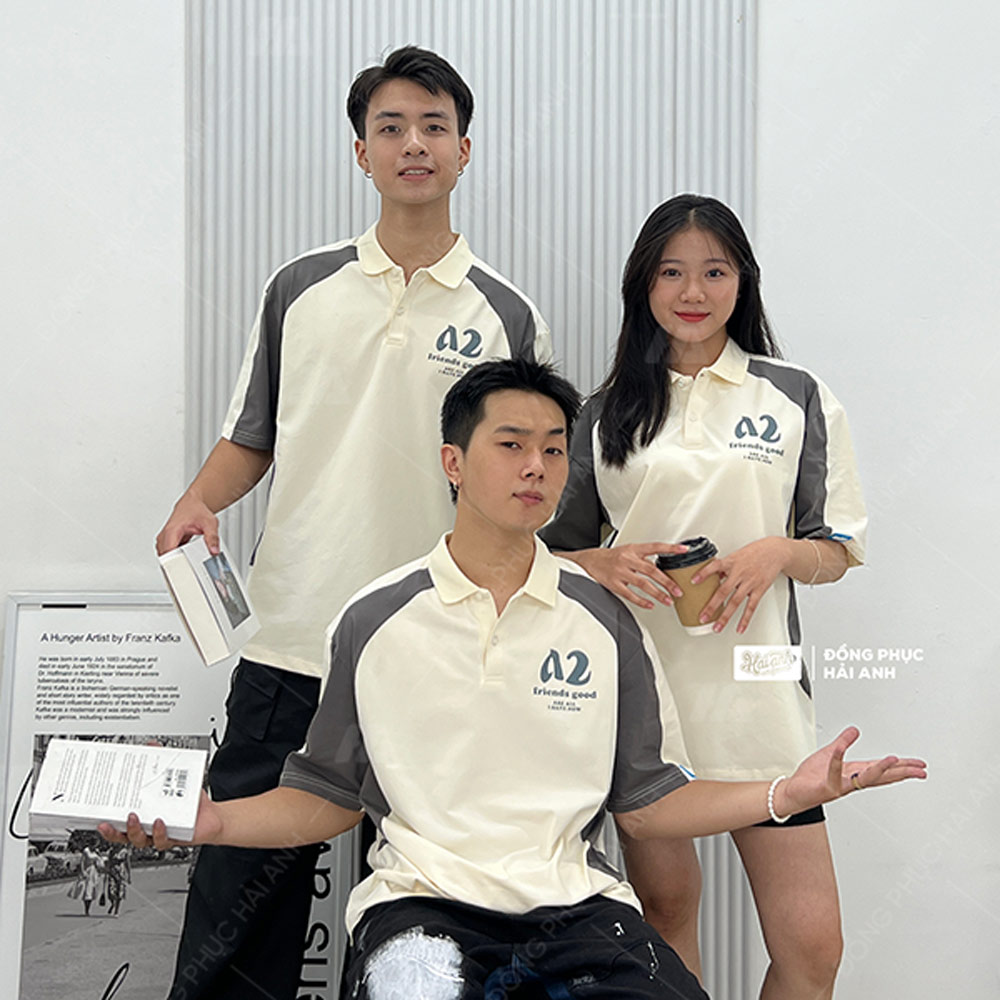 Áo Lớp Wassup Màu Kem Cheese