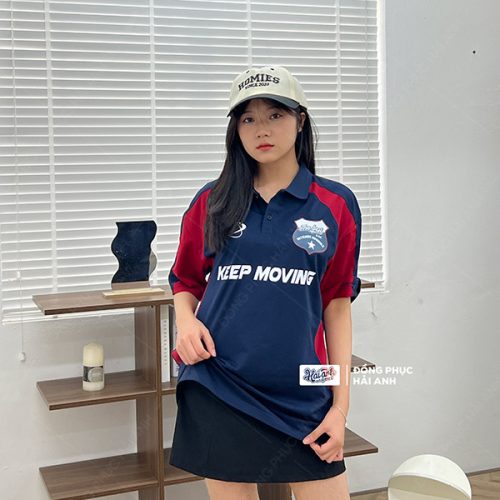 Áo Lớp Wassup Màu Xanh Đen - Hình 3