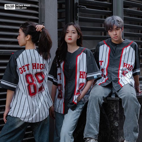 Áo Lớp Sơ Mi Baseball Trắng - Hình 2
