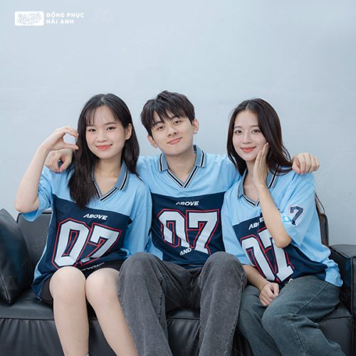 Áo Lớp Polo Oversize Iconic Màu Biển Nhạt - Màu Của Sự Hy Vọng
