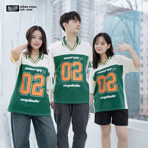Áo Lớp Polo Oversize Iconic Màu Kem Cheese