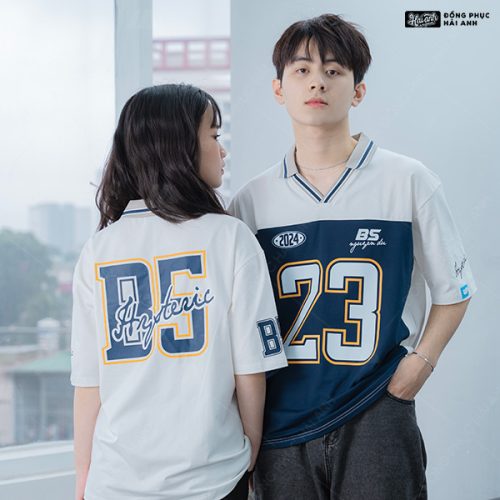 Áo Lớp Iconic Màu Trắng