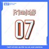 Mẫu Hình In Flex In Friendship 07