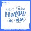 Mẫu Hình In Groovy U Deserve To Be Happy