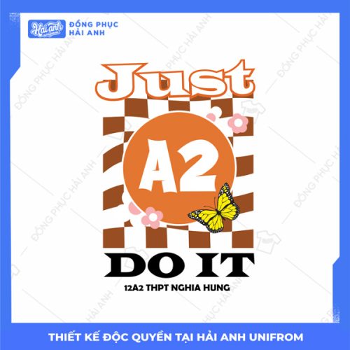 Mẫu Hình In Isometric A2 Just Do It