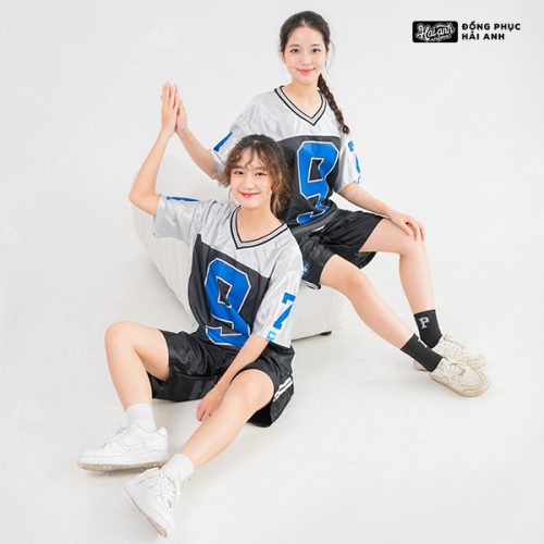 Áo Lớp OverSize Sporty Màu Xám