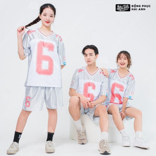 Áo Lớp Sporty Oversize Màu Xám Nhiệt Huyết