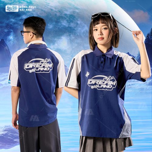 Mẫu Áo Lớp Oversize Unite Màu Xanh Đen Năng Động, Trẻ Trung