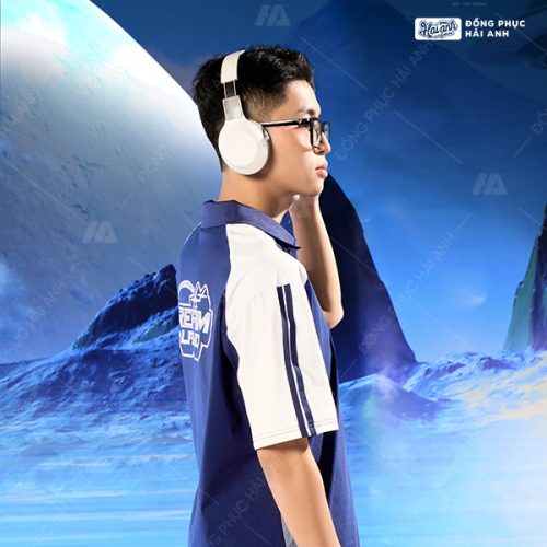 Mẫu Áo Lớp Oversize Unite Màu Xanh Đen Cool Ngầu