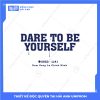 Mẫu Hình In Varsity Dare To Be Yourself