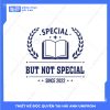 Mẫu Hình In Varsity Special But Not Special