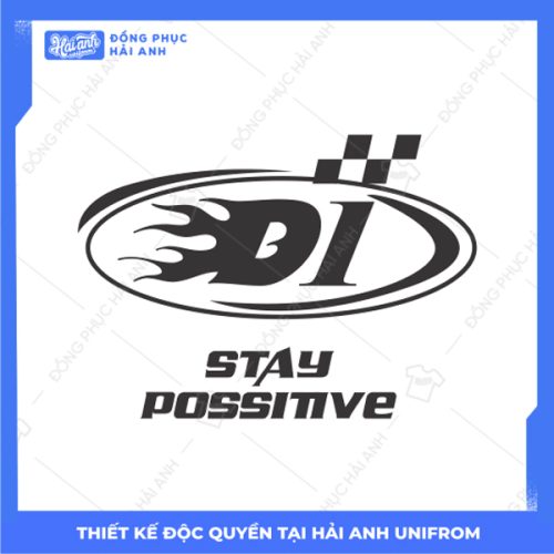 Mẫu Hình In Y2K D1 Stay Possitive
