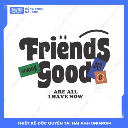 Mẫu Hình In Y2K Friends Good A2