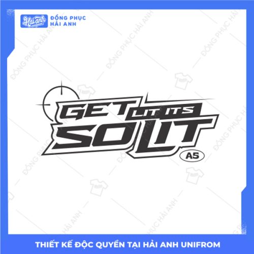 Mẫu Hình In Y2K Get Lit It's Solit