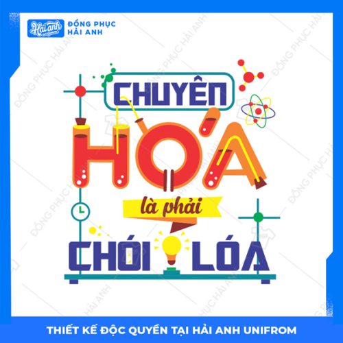 Logo chuyên Hóa là phải chói lóa