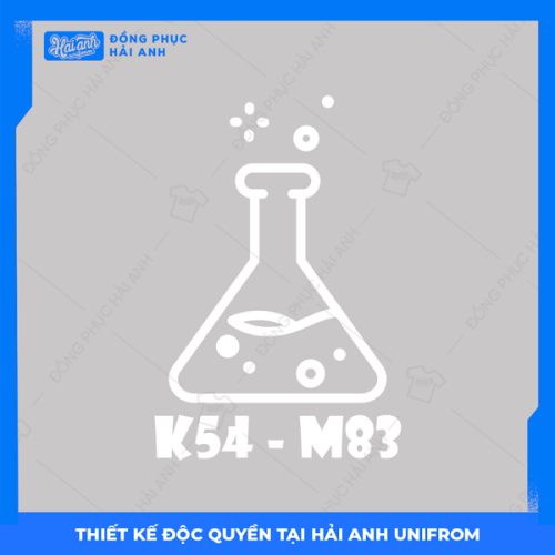 Logo áo lớp chuyên Hóa M83