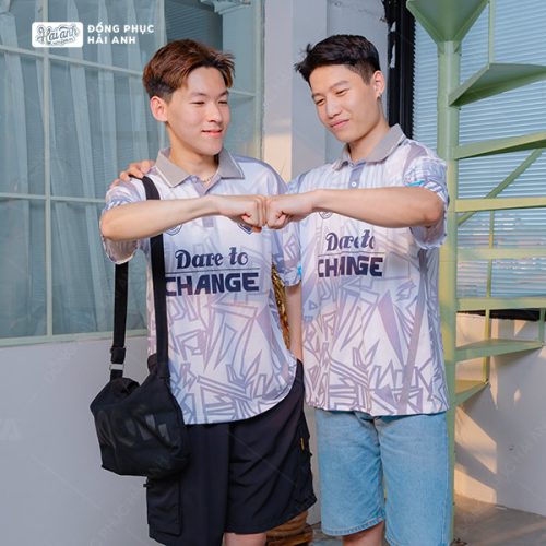 Áo Lớp Trophy Màu Xám Trắng Dành Riêng Cho GenZ