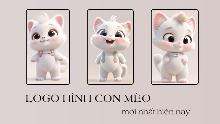 Logo hình con mèo mới nhất hiện nay