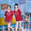 Mix & match dễ dàng với áo oversize Starling màu đỏ đô