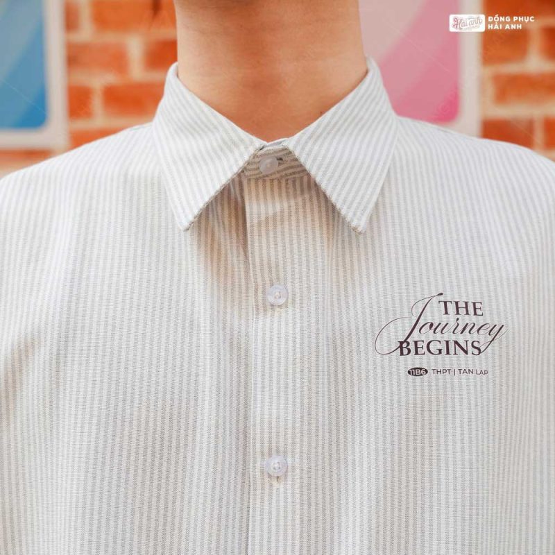 Ảnh cận chất áo lớp Academy 3