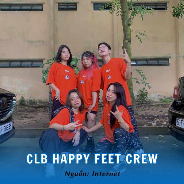 Áo đồng phục lớp, CLB Happy Feet Crew cam nổi bật