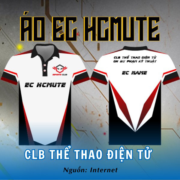 Áo thun polo đồng phục CLB Thể Thao Điện Tử phá cách, nổi bật và cuốn hút