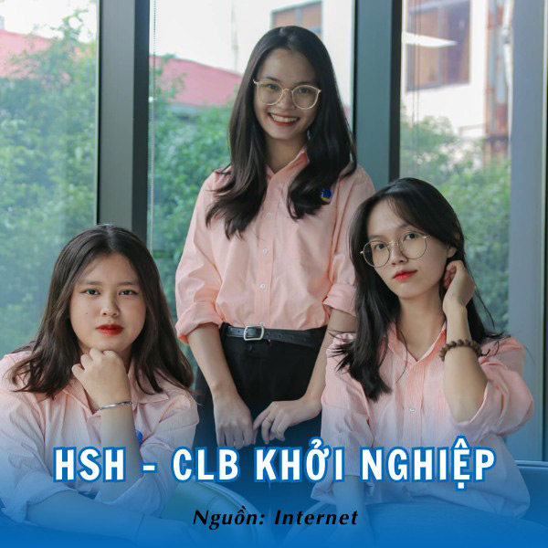 Áo sơ mi đồng phục HSH - CLB Khởi nghiệp màu hồng trẻ trung, thanh lịch