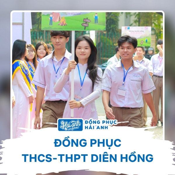 Đông phục trường THCS Diên Hồng