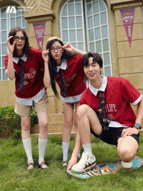 Preppy style – Chuẩn học viện phương Tây, sang xịn cho áo lớp