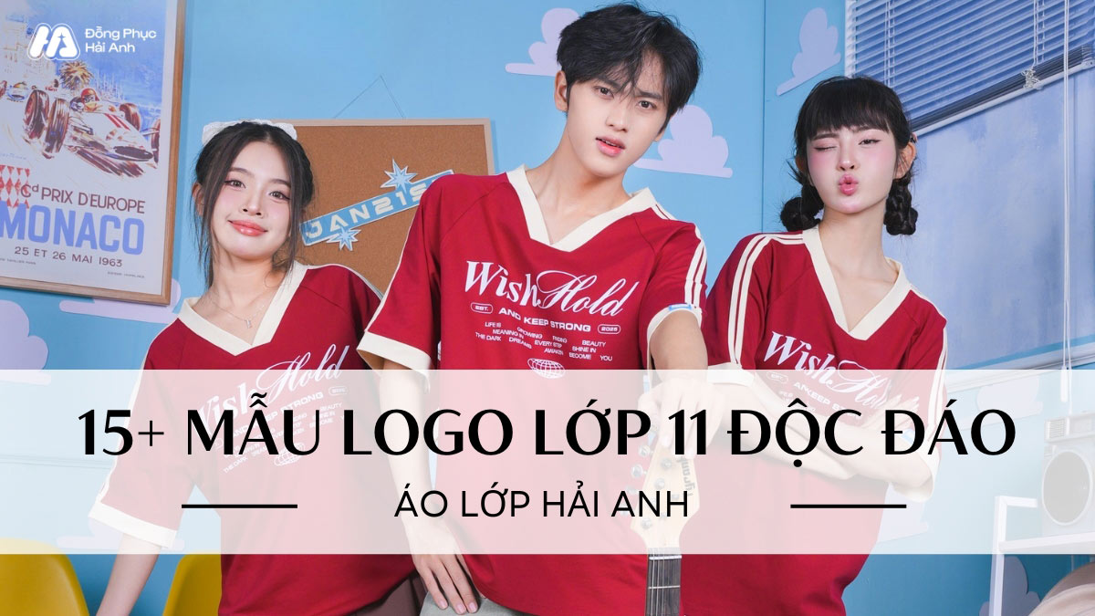 Thiết kế logo lớp 11 phong cách, độc đáo