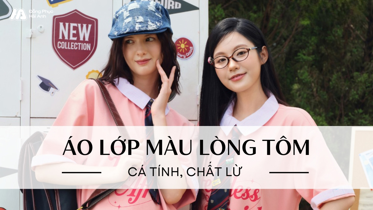 Áo lớp màu lòng tôm
