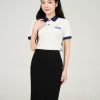 Mẫu Áo Polo Đồng Phục ACB Màu Trắng - 1