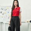 Mẫu Áo Polo Đồng Phục Công Ty Adobe Màu Đỏ - 1