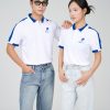 Mẫu Áo Polo Đồng Phục Công Ty Aircool Màu Bích - 1